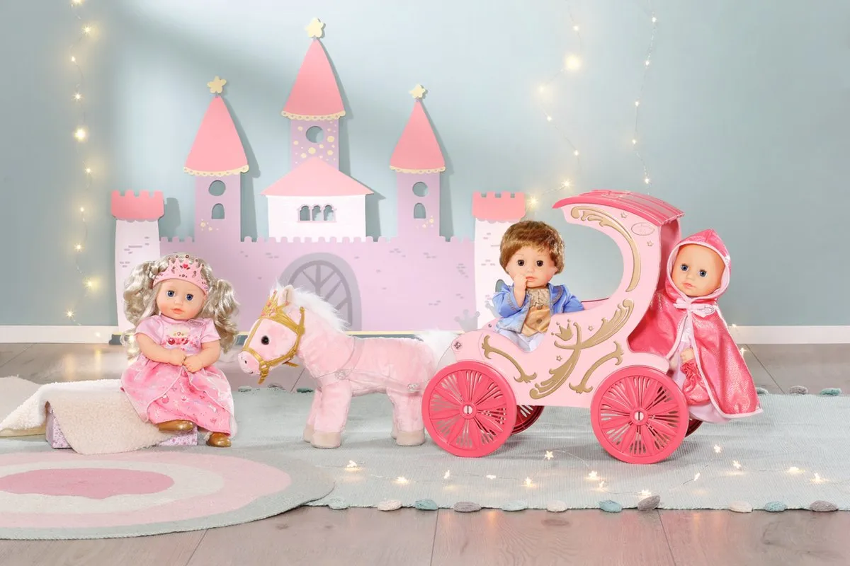 Baby Annabell Little Sweet Cape Poppenkleding 36cm - Roze