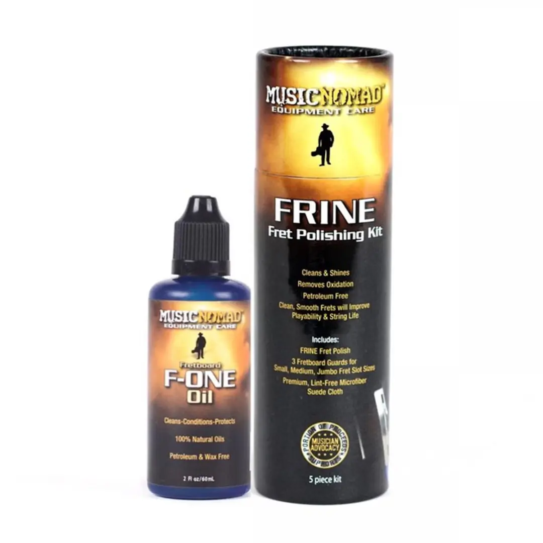 MusicNomad MN144 Total Fretboard Care Kit - 4 Kleuren