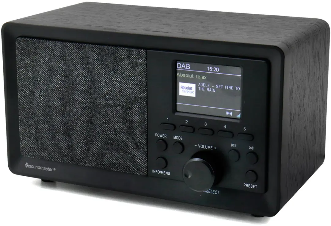 Soundmaster DAB350SW DAB+/FM-radio - 77W - Zwart