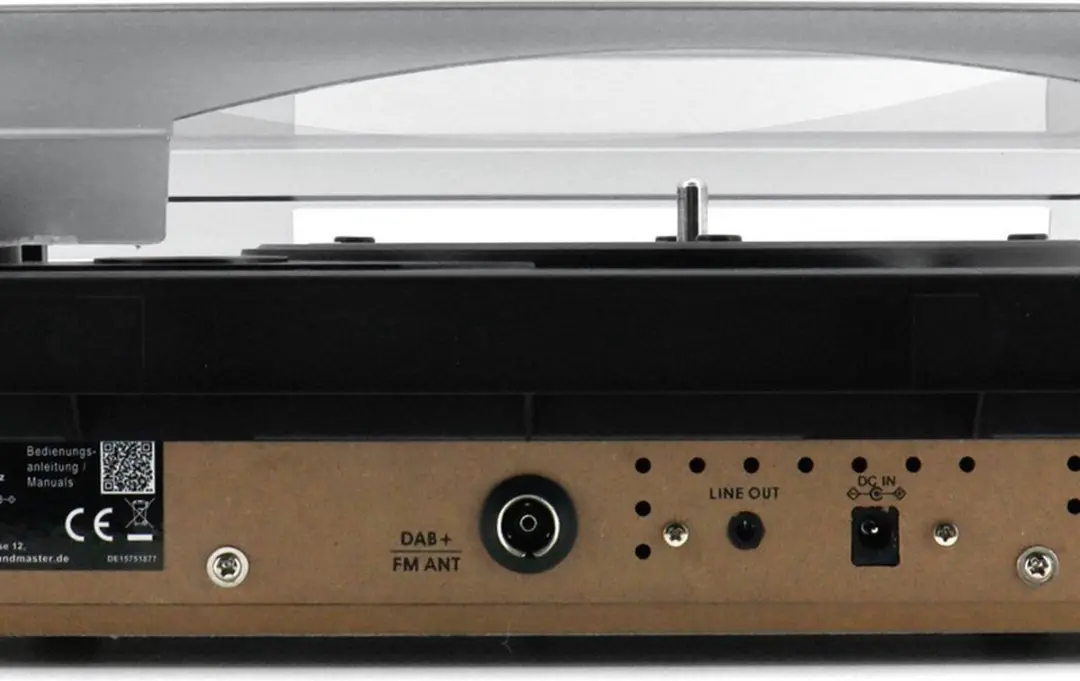 Soundmaster PL590SW Retro Platenspeler - DAB+ Radio & USB