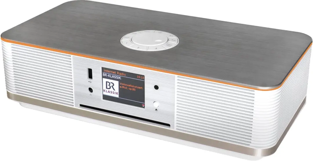 Soundmaster ICD2023WE Muziekcenter - DAB+/Bluetooth - Zilver/wit