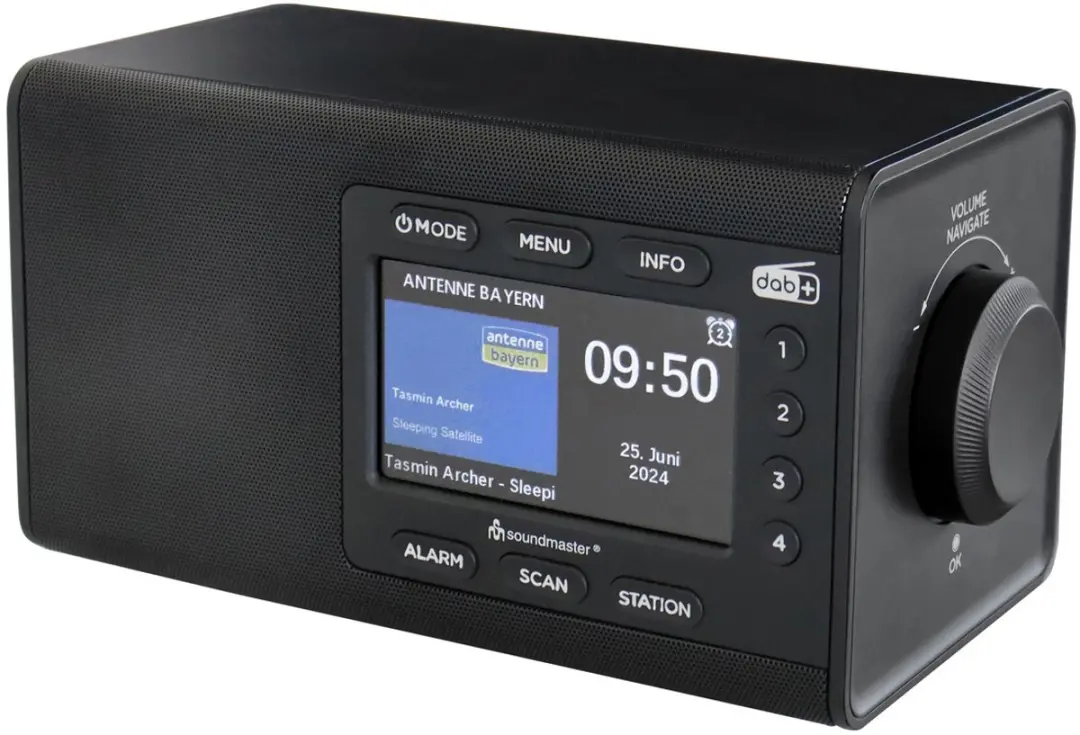 Soundmaster DAB900SW DAB+ Radio - 5W - Zwart