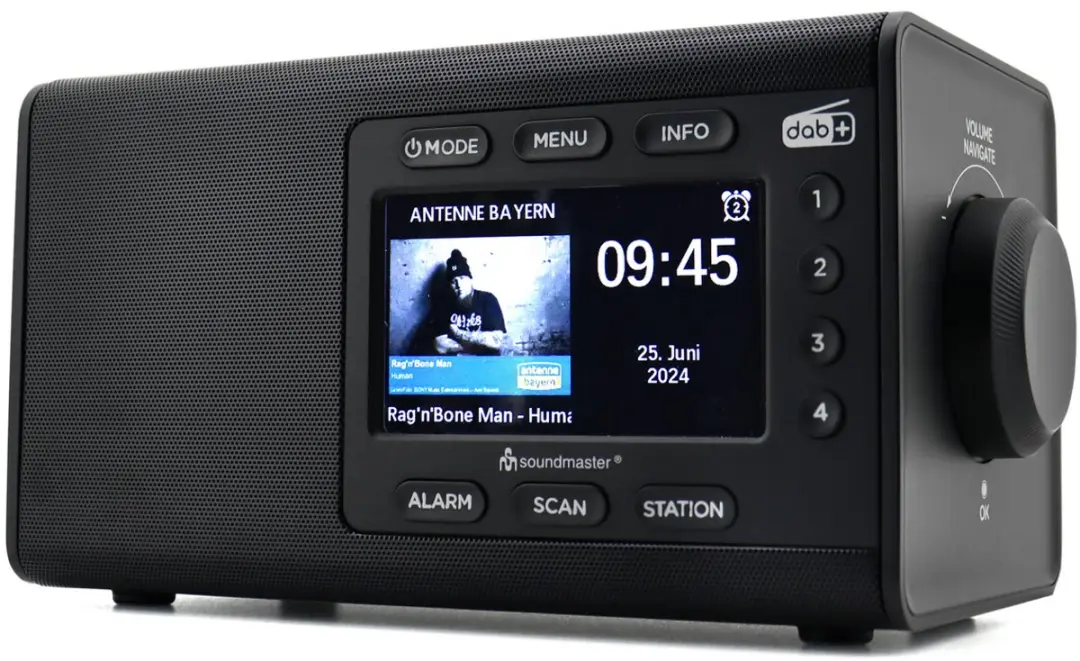 Soundmaster DAB900SW DAB+ Radio - 5W - Zwart