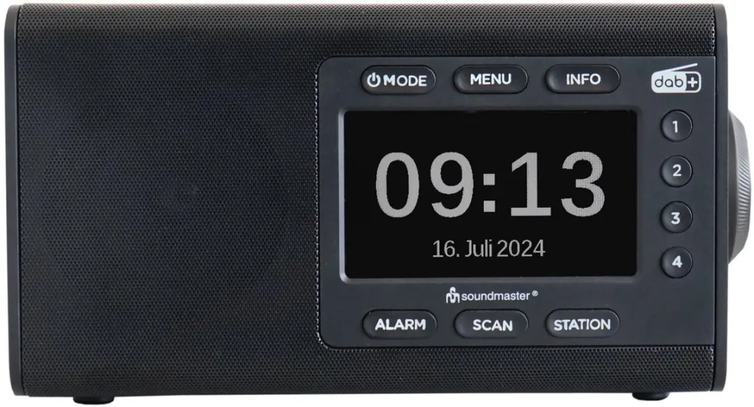Soundmaster DAB900SW DAB+ Radio - 5W - Zwart - afbeelding 6 van 6