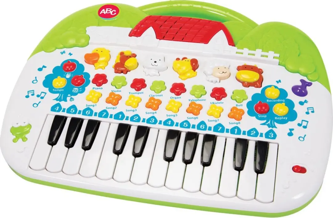 Simba Dieren Keyboard 25 Toetsen - Multicolore - afbeelding 6 van 6