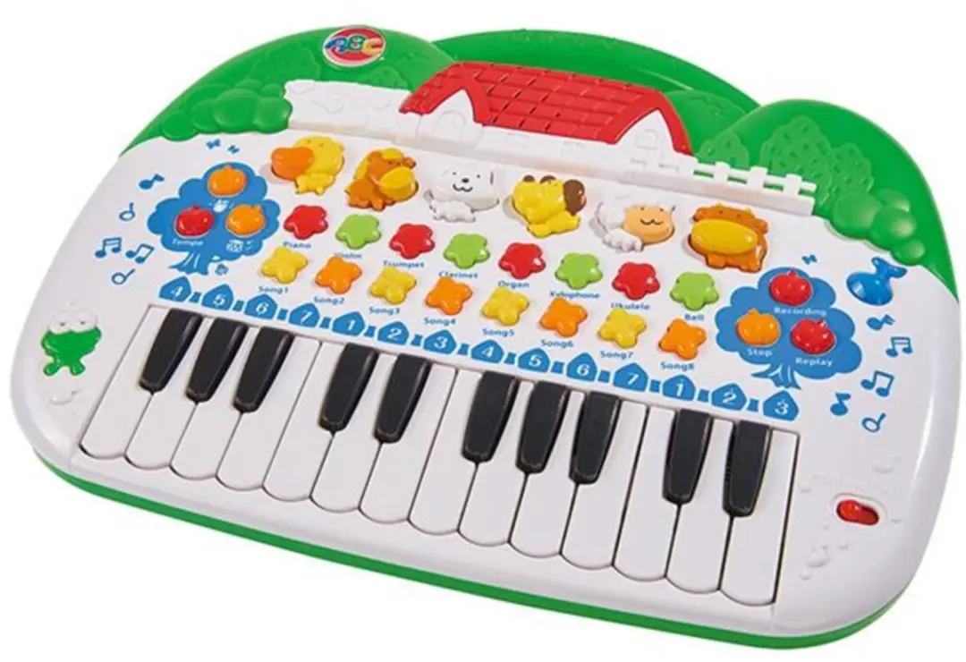 Simba Dieren Keyboard 25 Toetsen - Multicolore - afbeelding 2 van 6