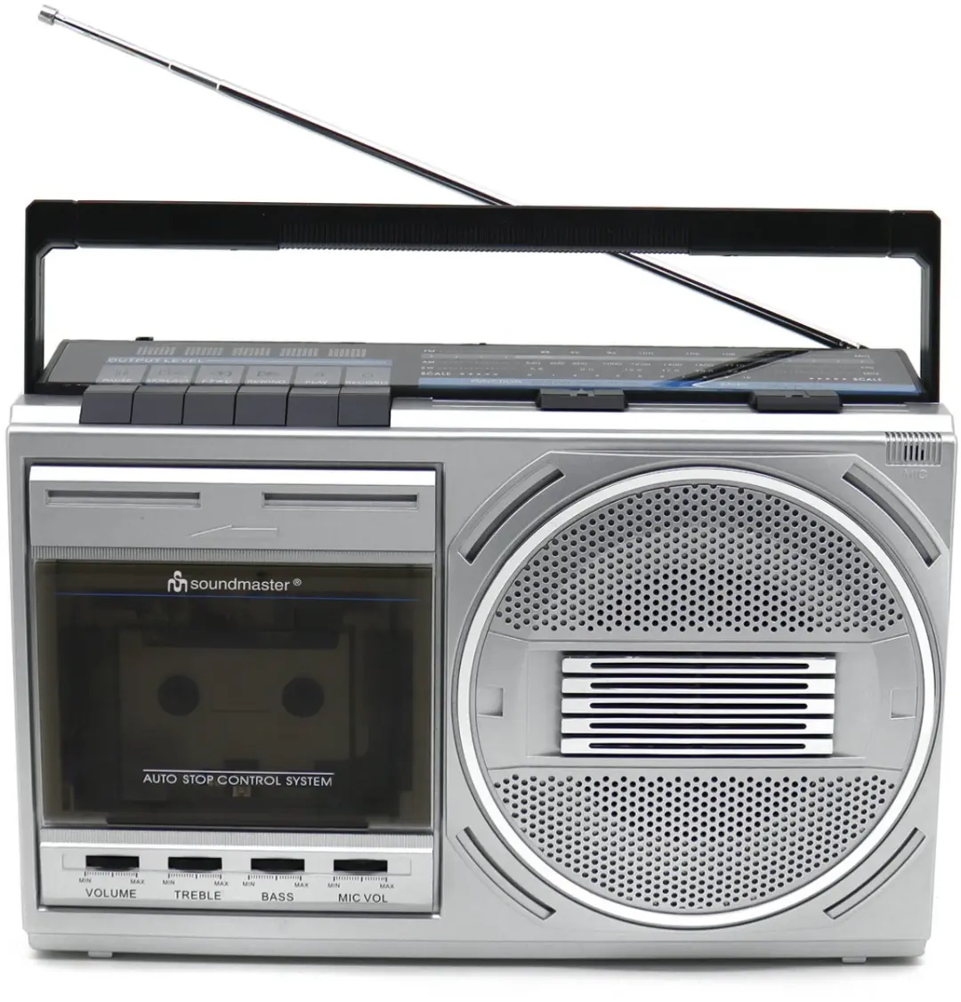 Soundmaster RR20SI Retro FM-radio/cassetterecorder