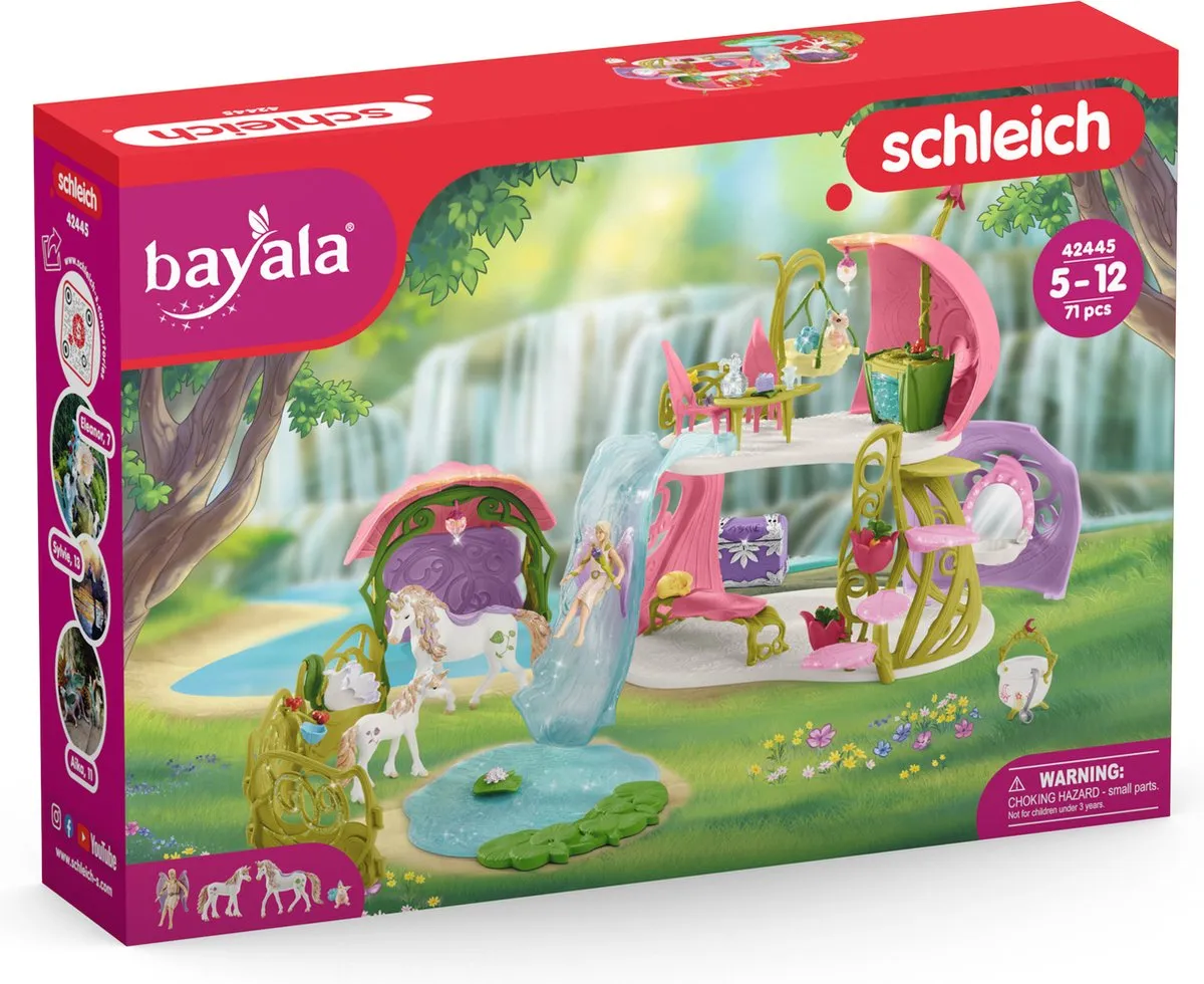 Schleich Bayala Glinsterend Bloemenhuis 42445