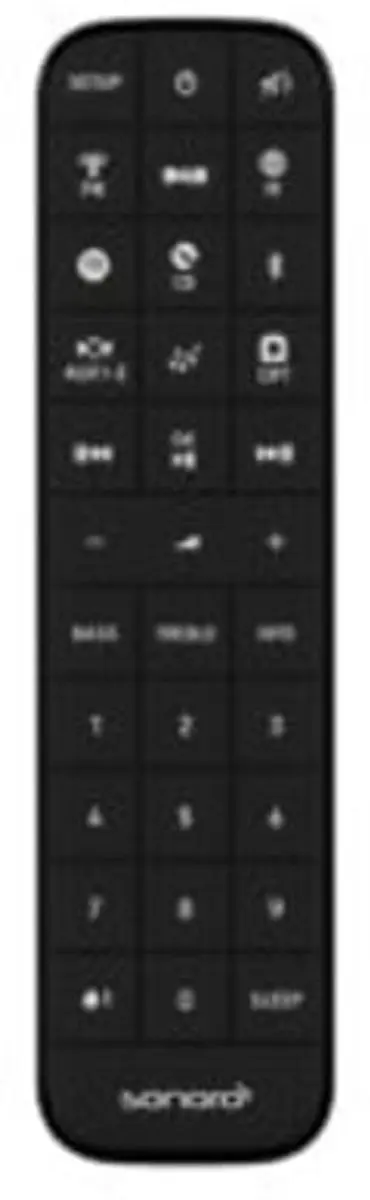 Sonoro Prestige 2025 All-in-One Muzieksysteem 80W - Walnoot/Zilver