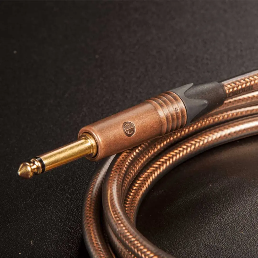 Cordial CSI 6 PP-METAL-SILENT Instrumentenkabel 6m - Bruin