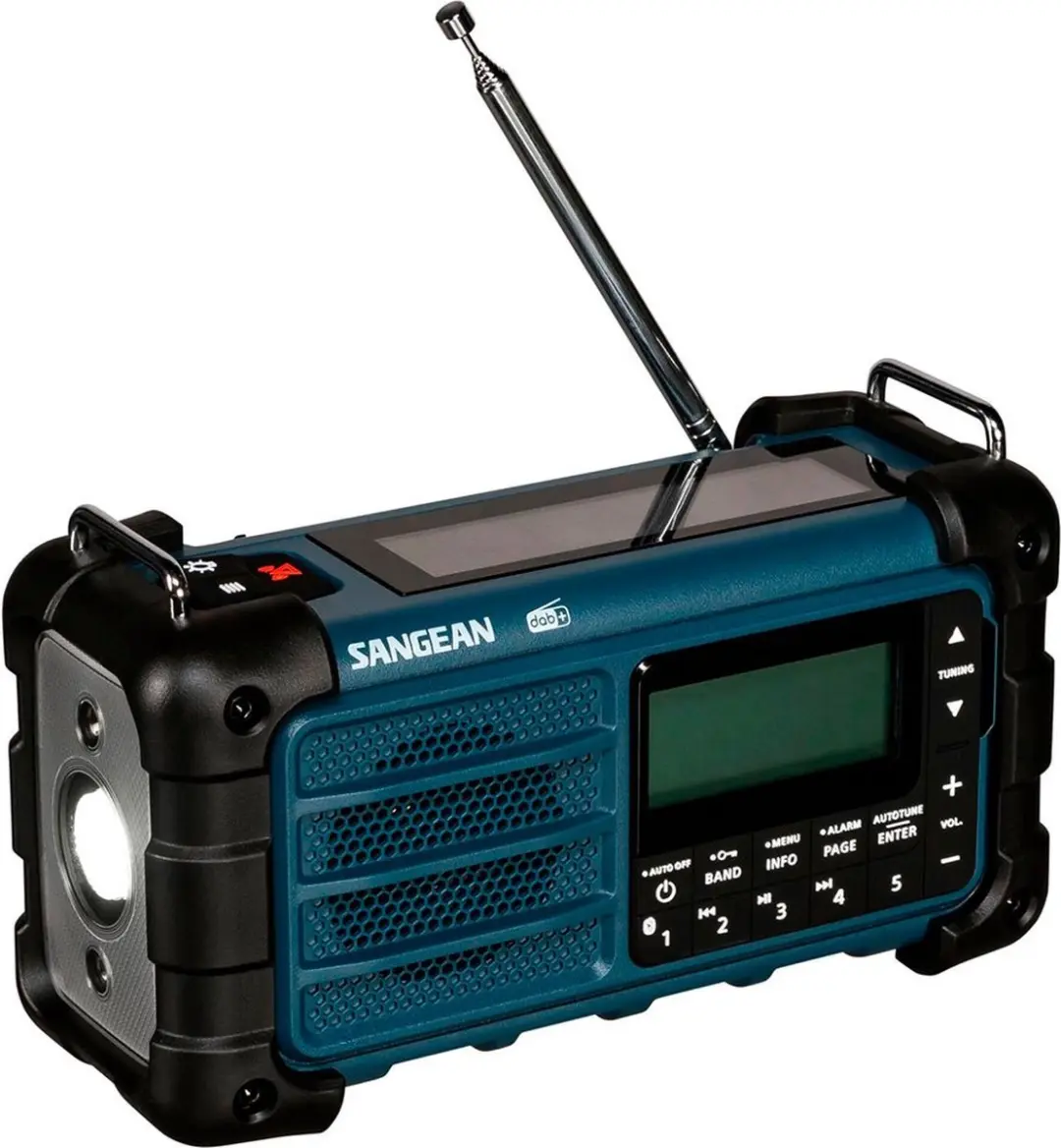 Sangean MMR-99 DAB+ FM Noodradio - Blauw - afbeelding 4 van 6