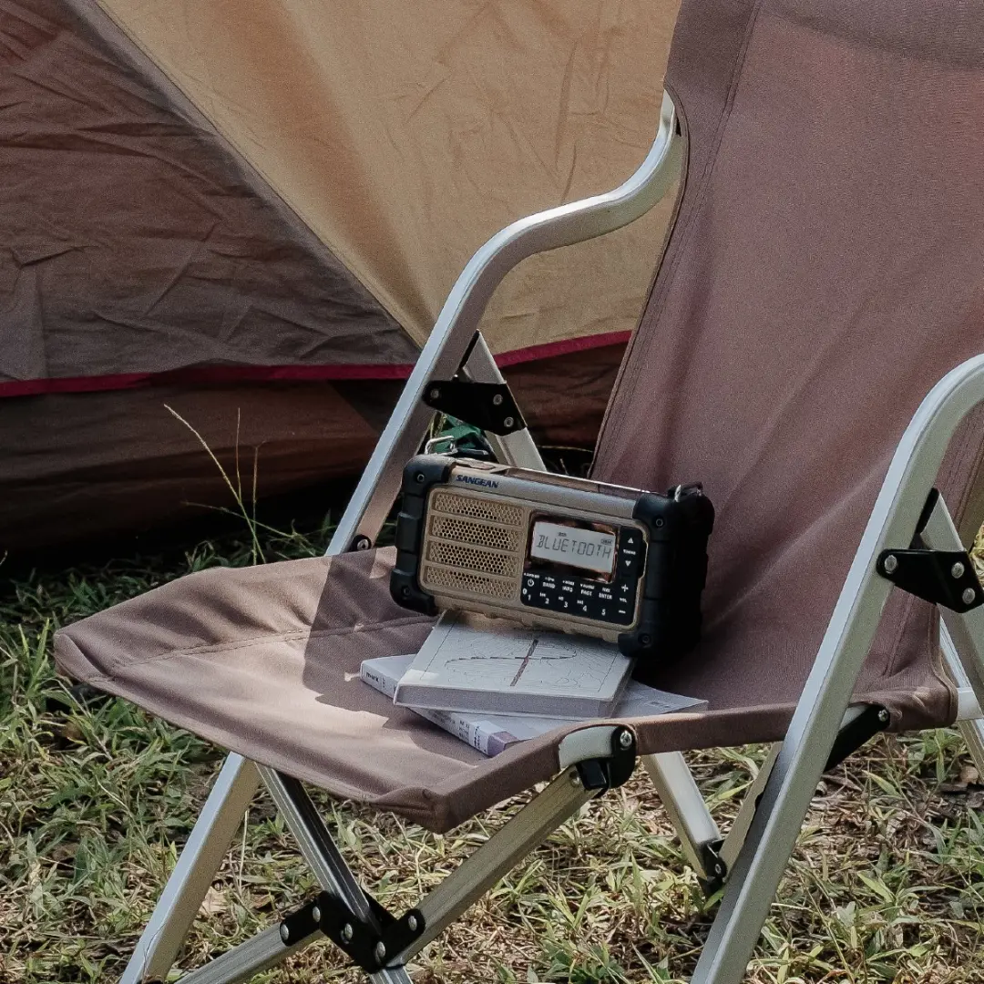 Sangean MMR-99 Noodradio - Bruin - afbeelding 3 van 6