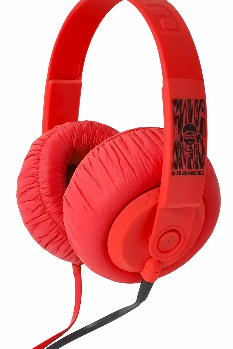 iDance SDJ750 Rood Supraaural Hoofdband koptelefoon