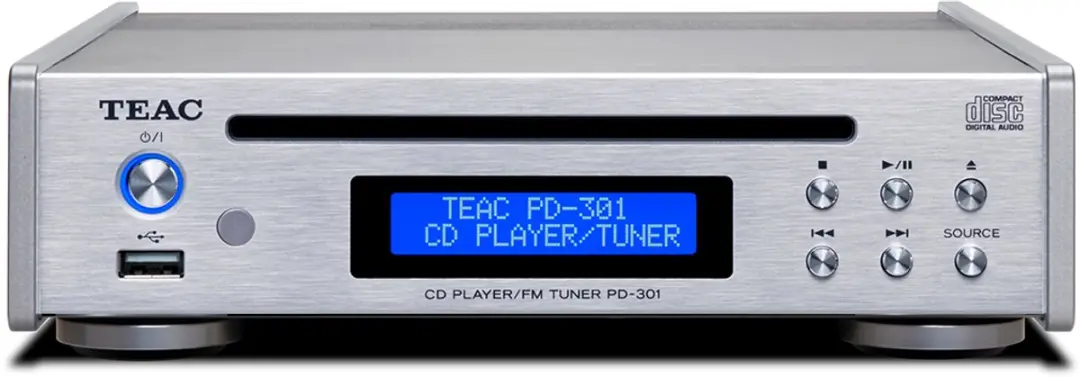 TEAC PD-301DAB-X/B CD-speler - Zwart