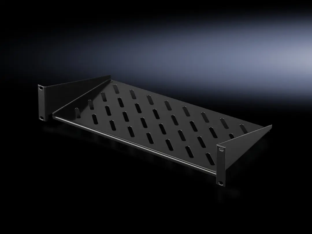 Rittal 5501.615 19 inch Apparaatbodem voor patchkast 2 HE Vast inbouw Geschikt v