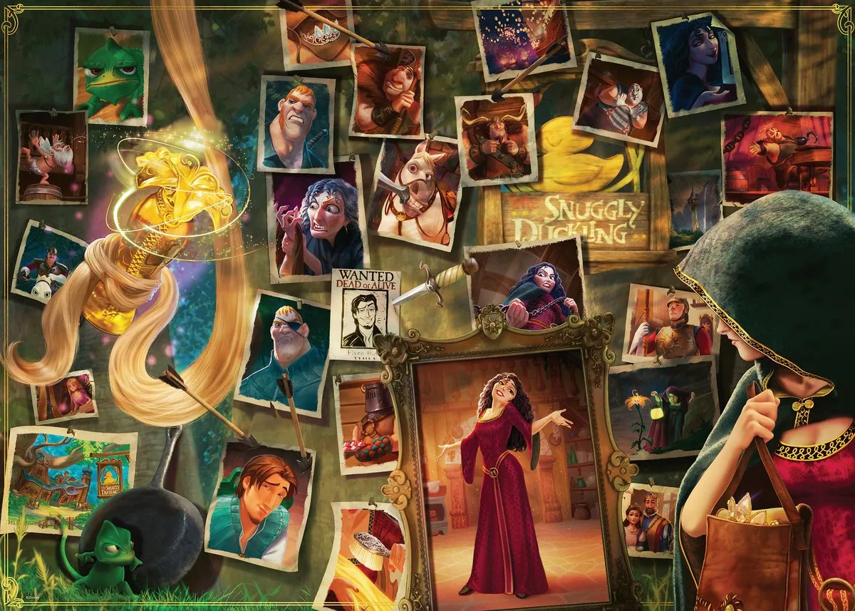 Ravensburger Disney Villainous Mother Gothel Puzzel 1000 Stuks