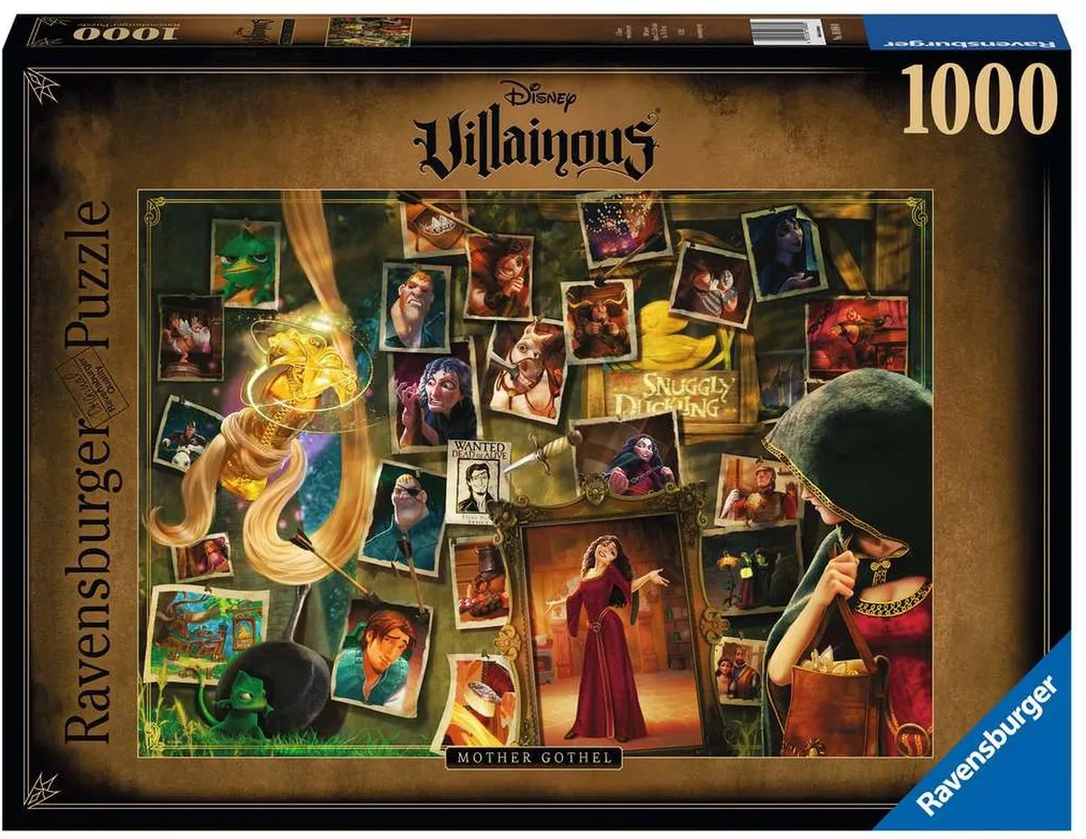 Ravensburger Disney Villainous Mother Gothel Puzzel 1000 Stuks