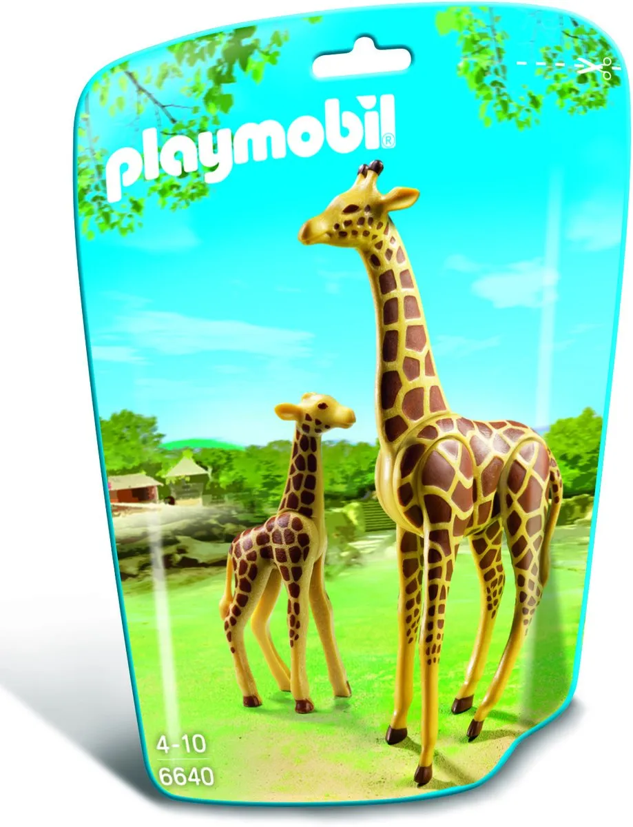 Playmobil Giraf met jong 6640 - Multicolor - afbeelding 5 van 6