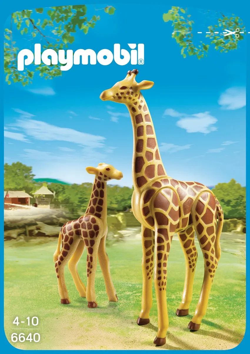 Playmobil Giraf met jong 6640 - Multicolor - afbeelding 3 van 6