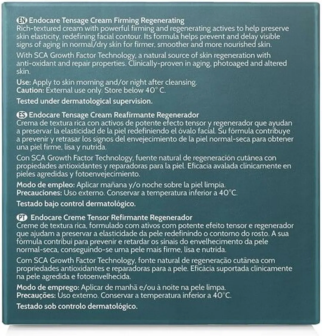 Endocare Tensage Anti-Veroudering Crème 30ml