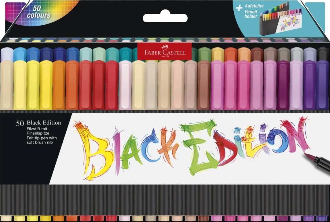 Faber-Castell Brushpen Black Edition FC-116454