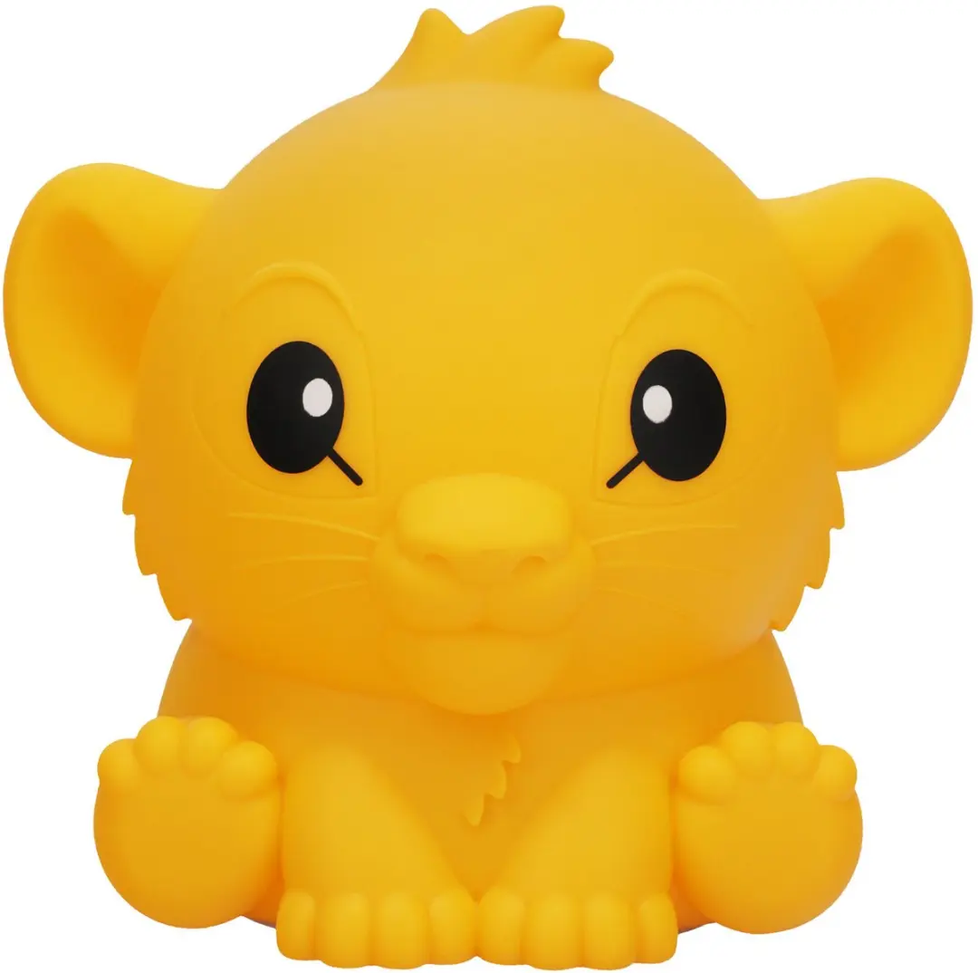 Paladone Simba SquishyGlo Nachtlamp - Warm wit licht - 15cm