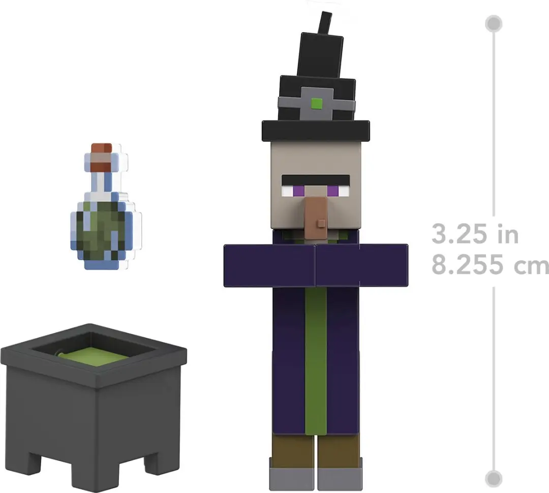 Minecraft Witch Core Figure JCN32 - Meerkleurig - afbeelding 4 van 6