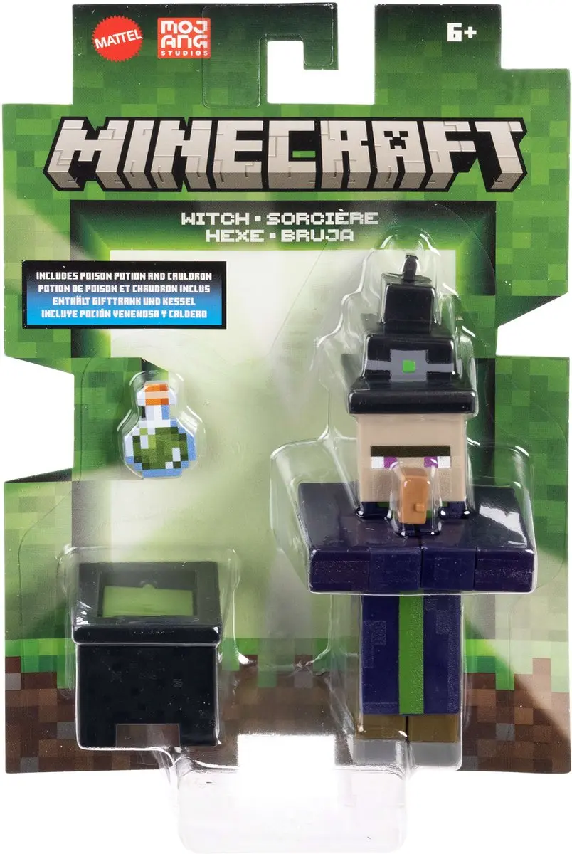 Minecraft Witch Core Figure JCN32 - Meerkleurig - afbeelding 3 van 6