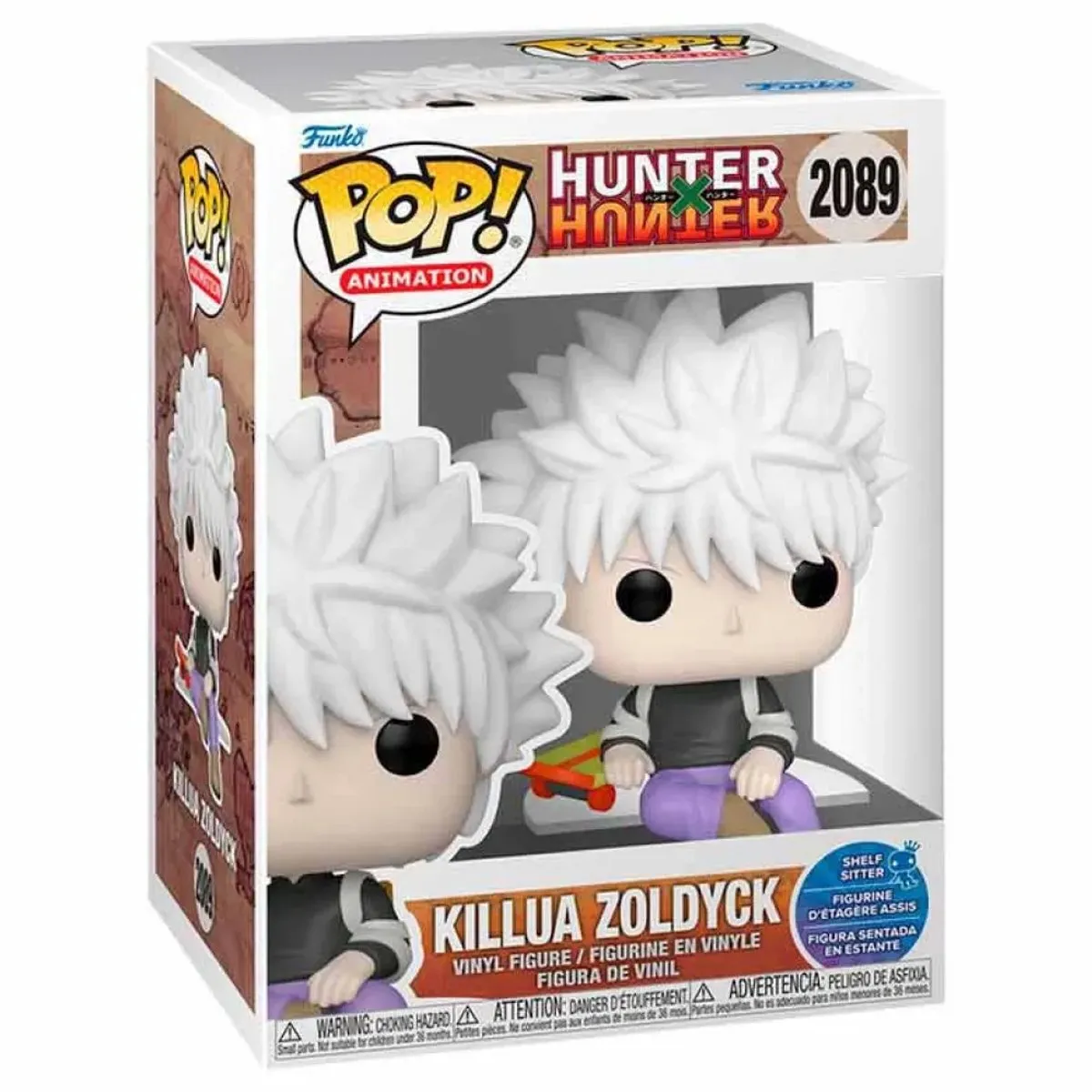 Funko Pop! Animation Hunter x Hunter Killua Zoldyck #2089 FK86534 - Multicolor