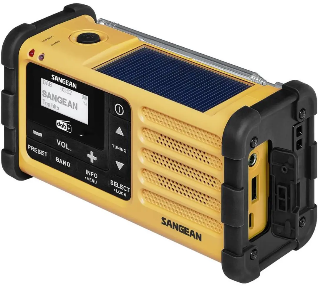 Sangean MMR-88 DAB+ Outdoorradio - A500559 - Zwart - afbeelding 3 van 4