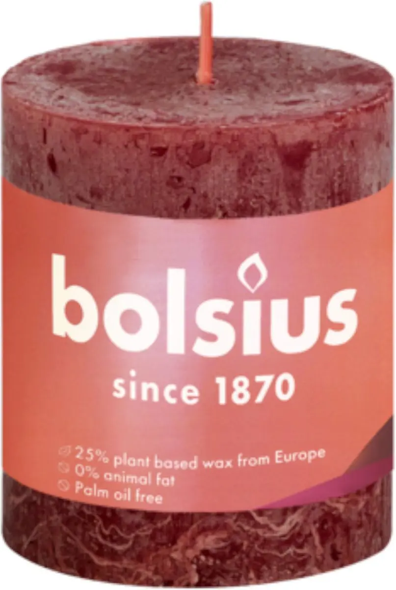 Bolsius Rustiek Stompkaars Ø68mm