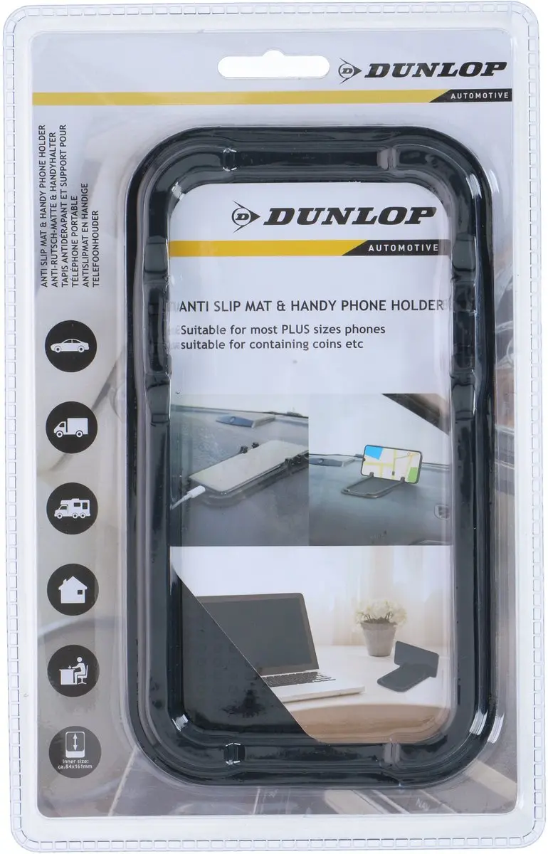 Dunlop antislipmat amatuurrek telefoonhouder 18,5 x 10 cm