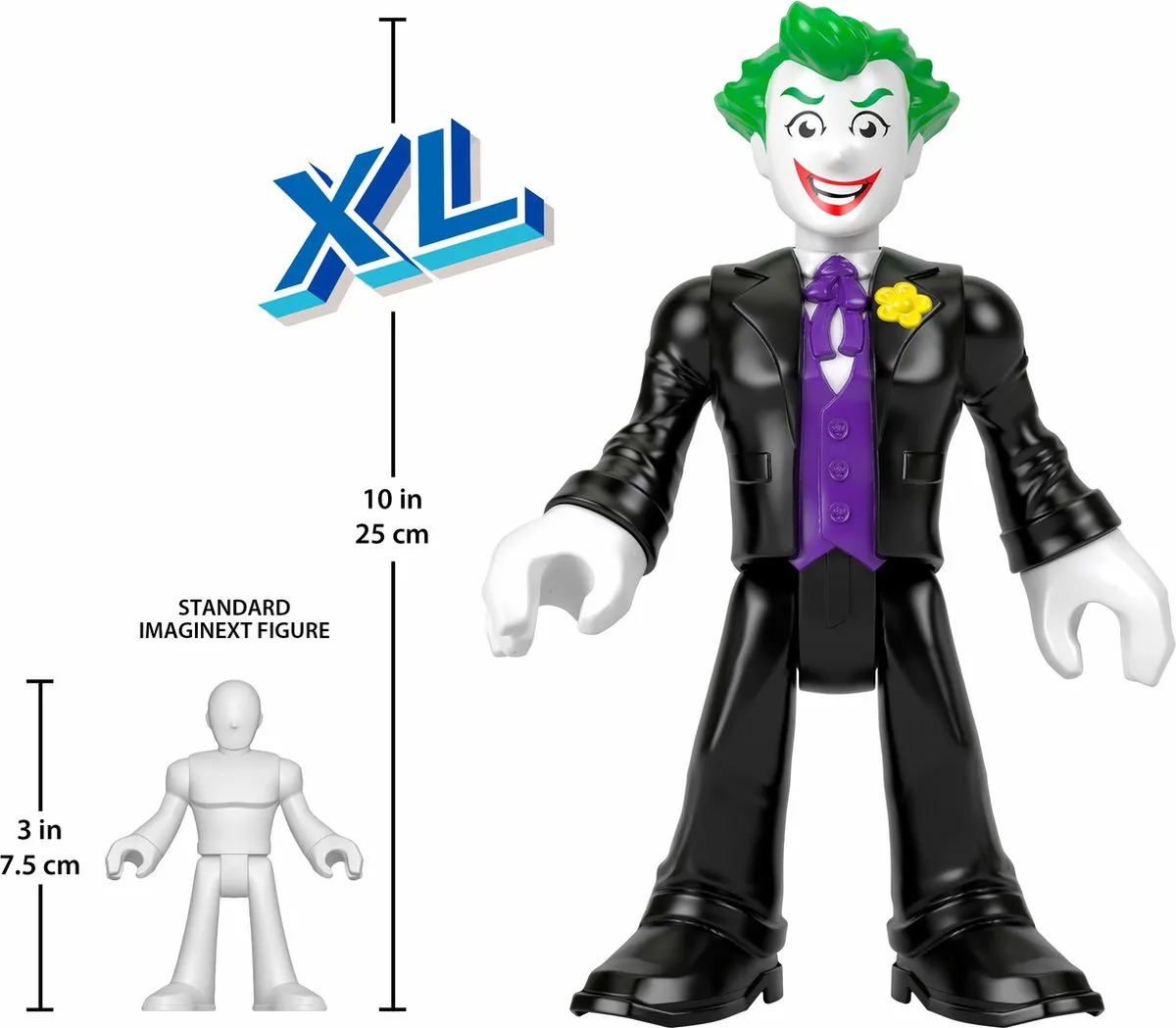 Fisher-Price Imaginext DC Super Friends The Joker XL - Meerkleurig - afbeelding 4 van 6