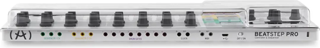 Decksaver Arturia Beatstep Pro Cover - Transparant - afbeelding 4 van 4