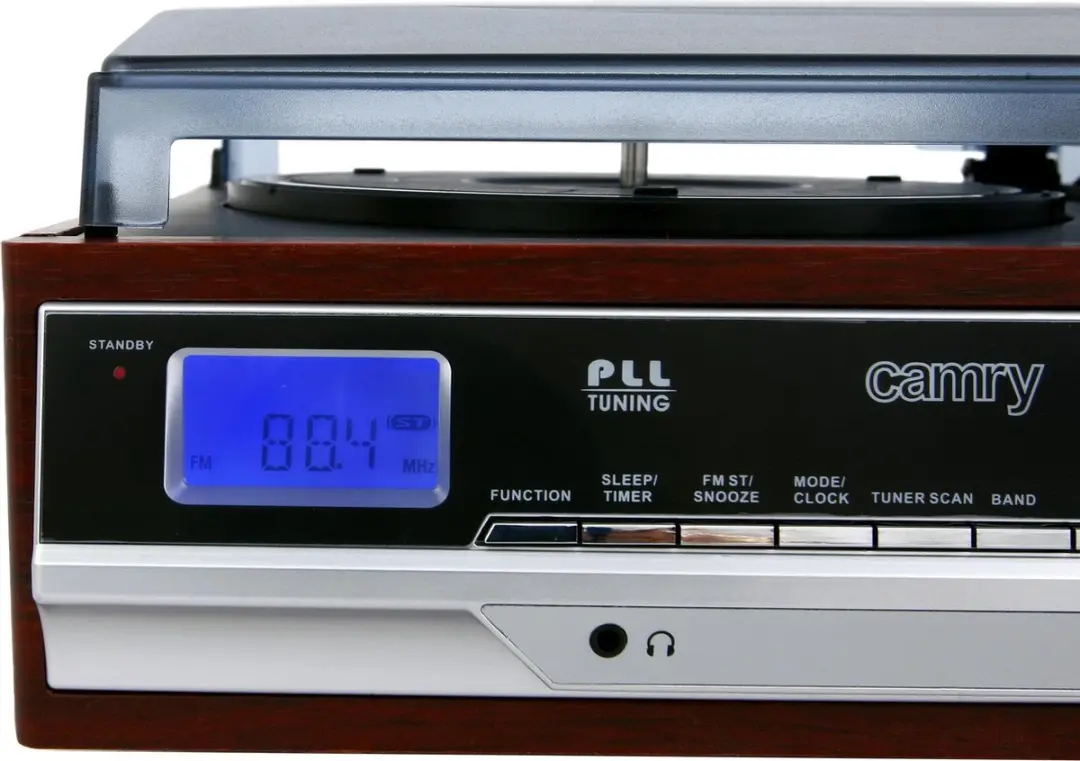 Camry CR1168 Platenspeler met Radio - Bruin - afbeelding 5 van 6