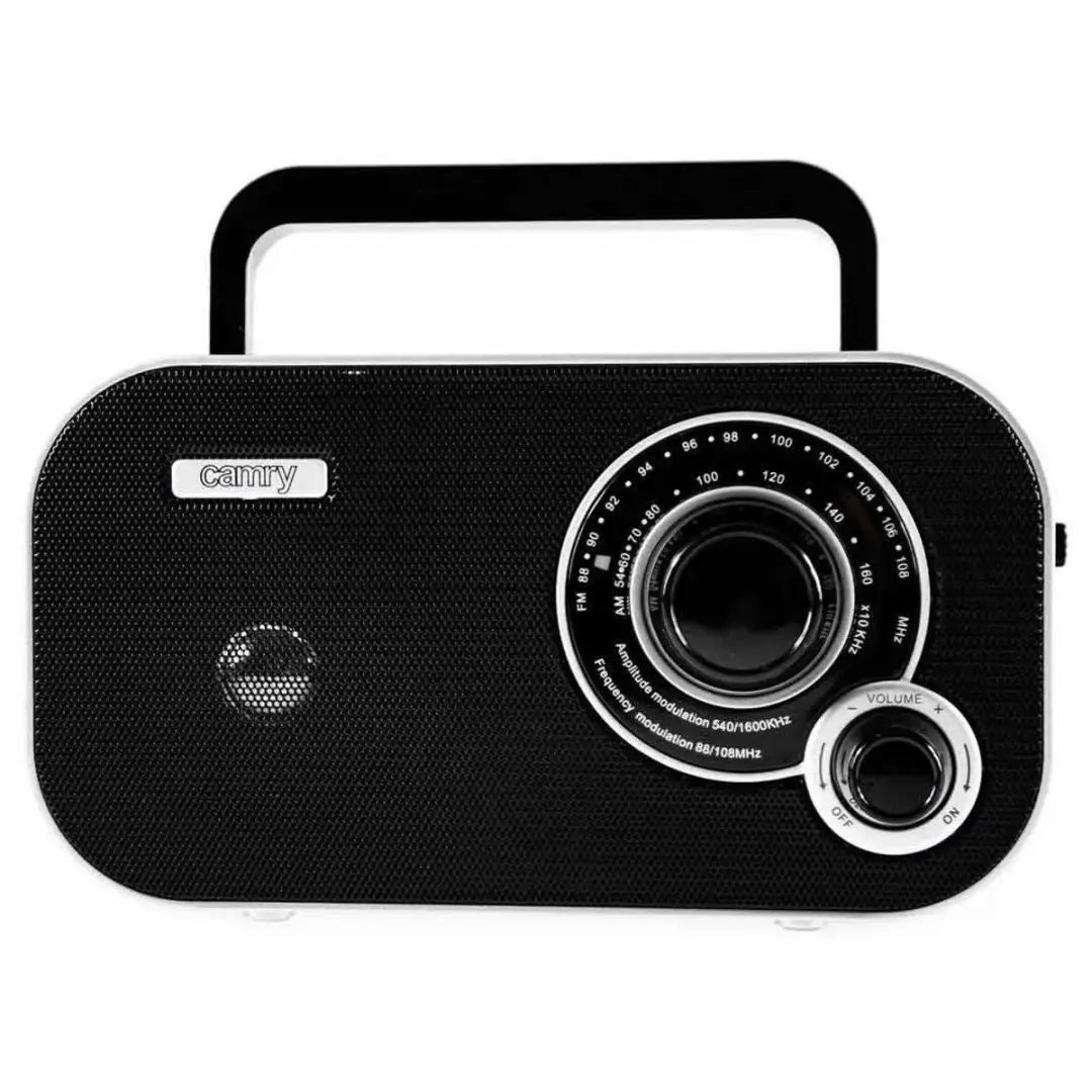 Camry CR1140b Radio - 2.0W - Zwart/Grijs - afbeelding 5 van 6