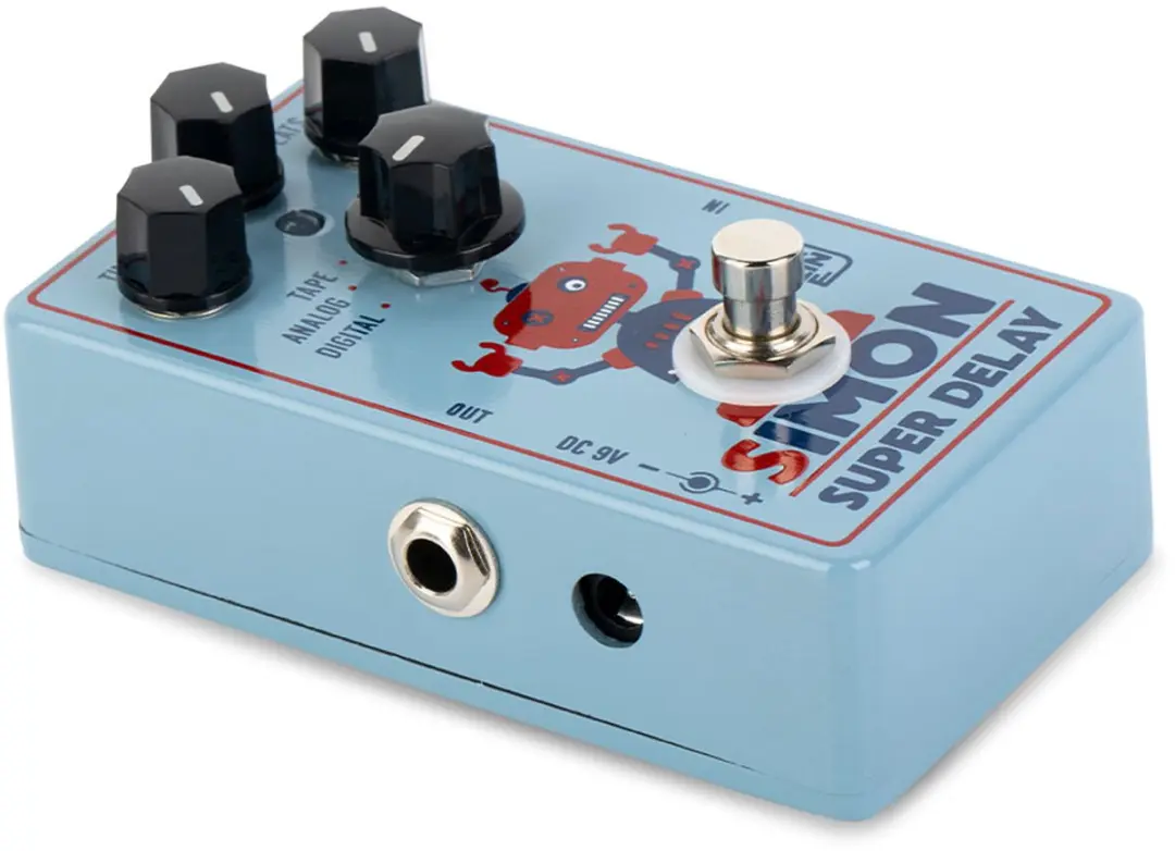 Caline CP-513 Simon Super Delay Effectpedaal - Blauw