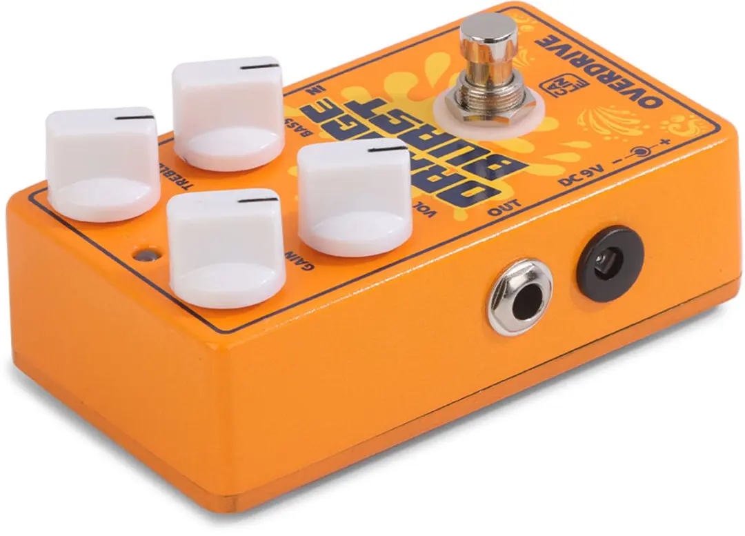 Caline CP-516 Orange Burst Overdrive Effectpedaal