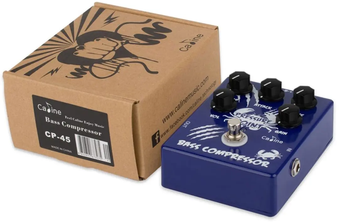 Caline CP-45 Pressure Point Bass Compressor - Blauw