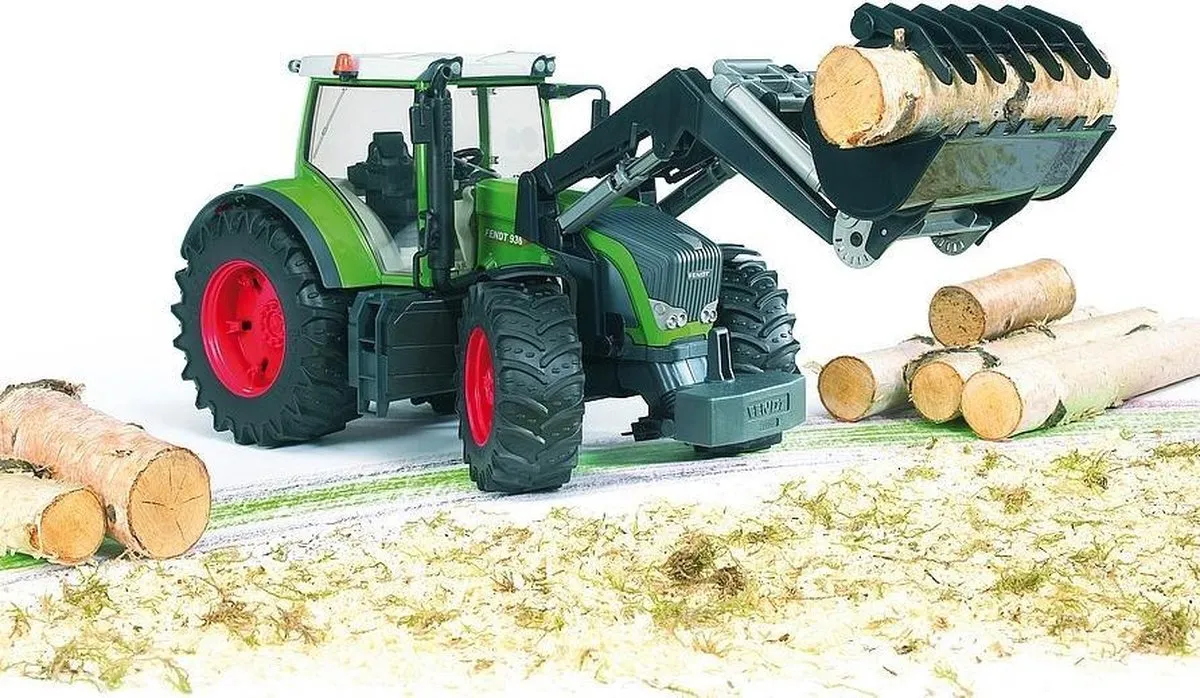 Bruder Fendt 936 Vario met Voorlader - Groen