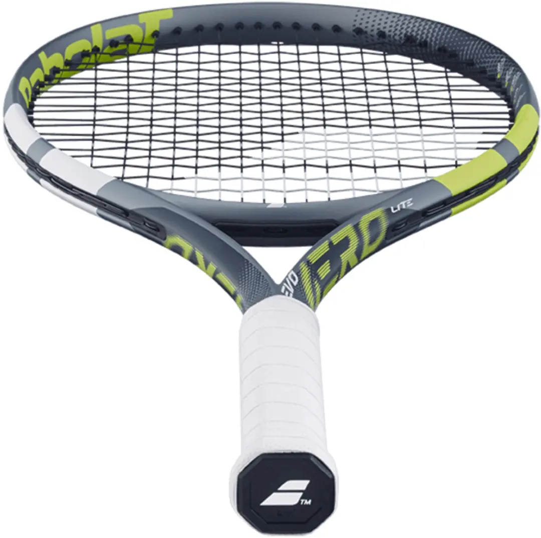Babolat Evo Aero Lite Gen2 Tennisracket L0 - Wit dessin