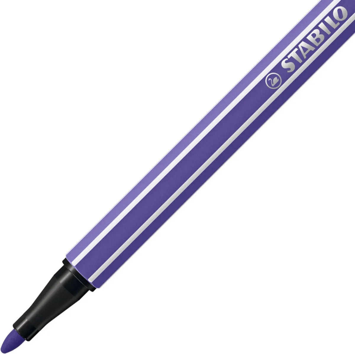 STABILO Pen 68 Premium Viltstift - Paars - 10 Stuks
