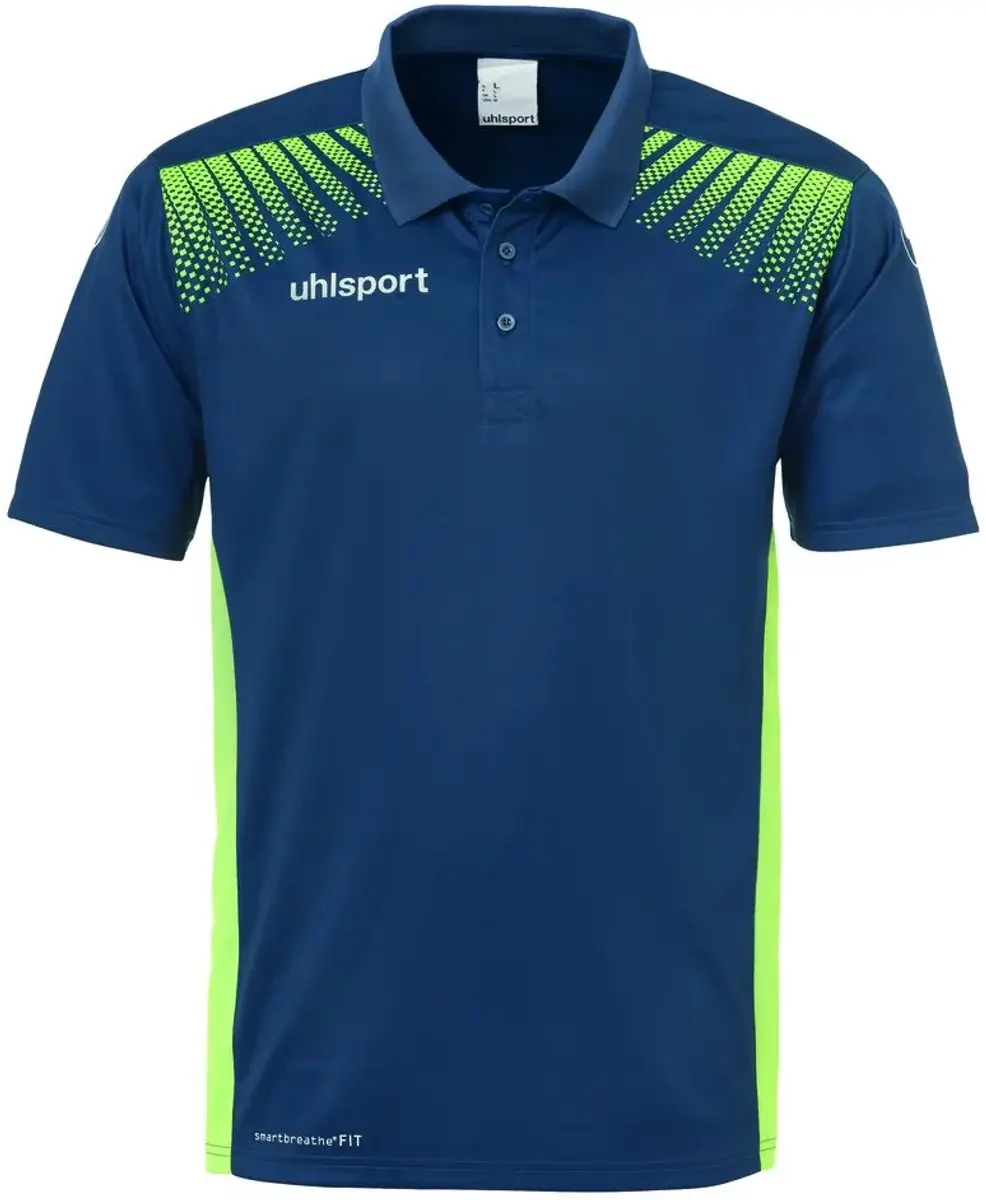 Uhlsport Goal Polo Shirt - Maat M - Petrol-Flash Groen