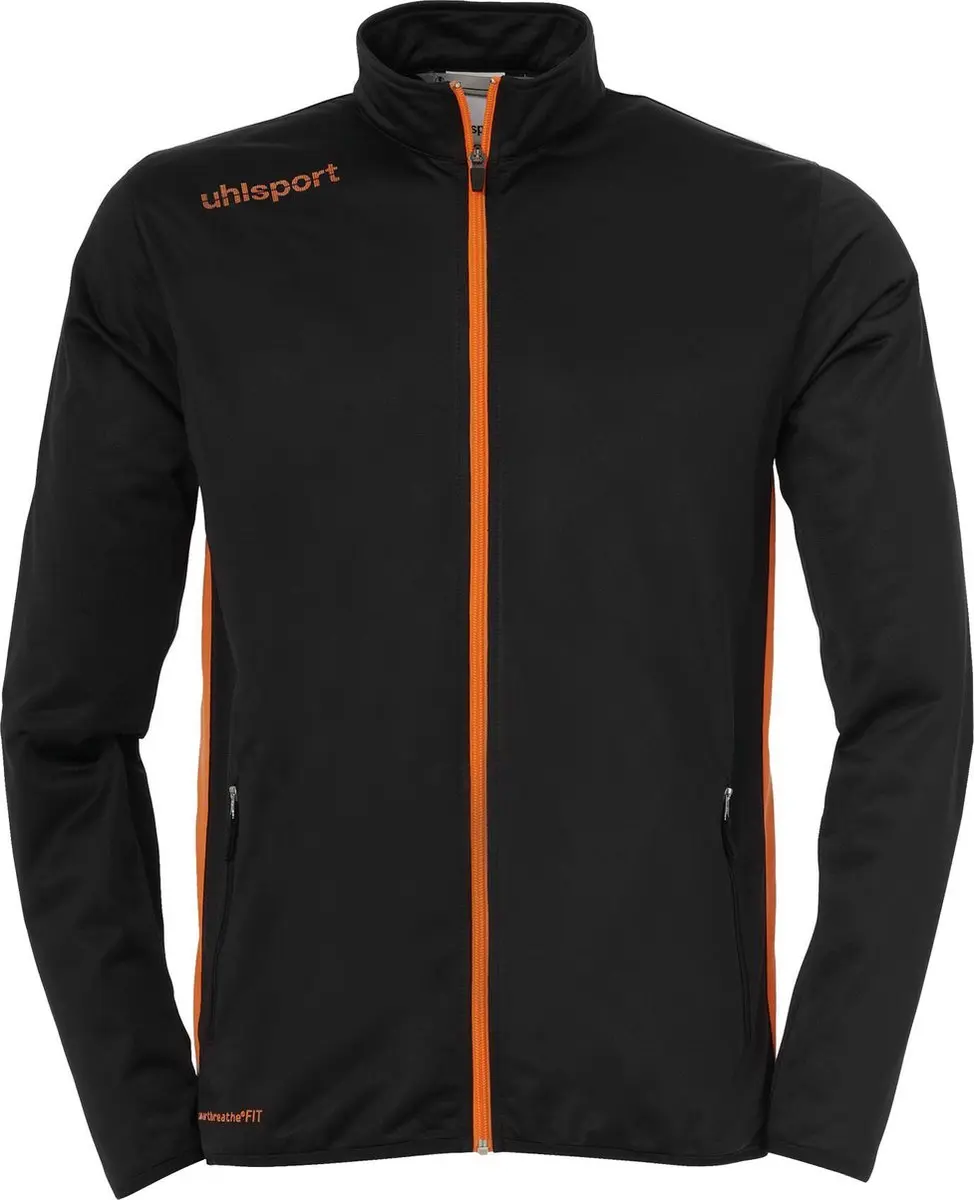 Uhlsport Essential Classic Trainingspak 104 - Zwart/oranje