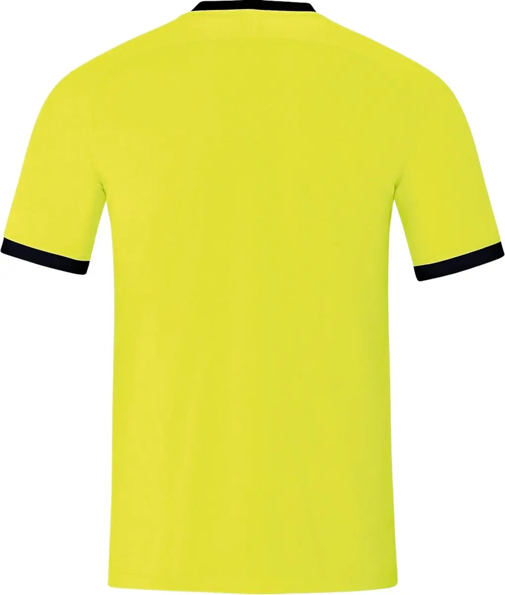 JAKO SS Sportshirt Mannen - Maat L - Geel/Zwart