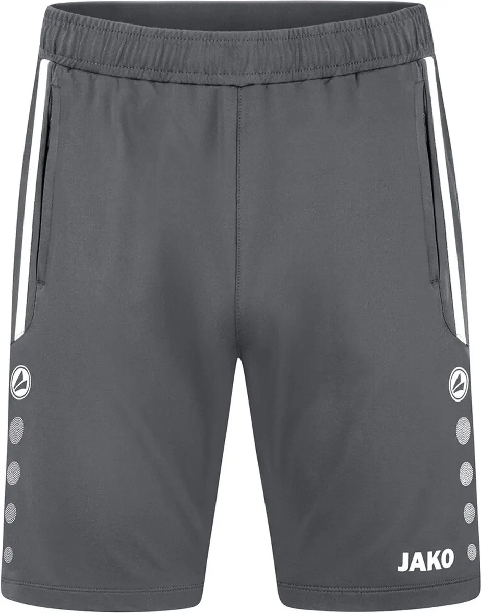 Jako Allround Trainingsshort Kinderen 128 - Antraciet