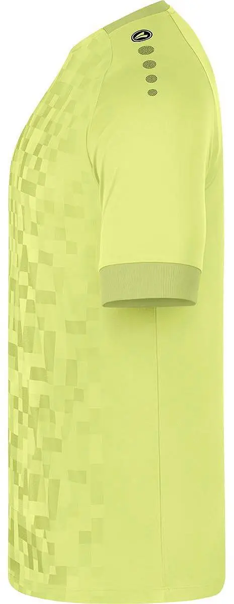 JAKO Pixel Shirt Korte Mouw Kinderen - 164 - Felgeel