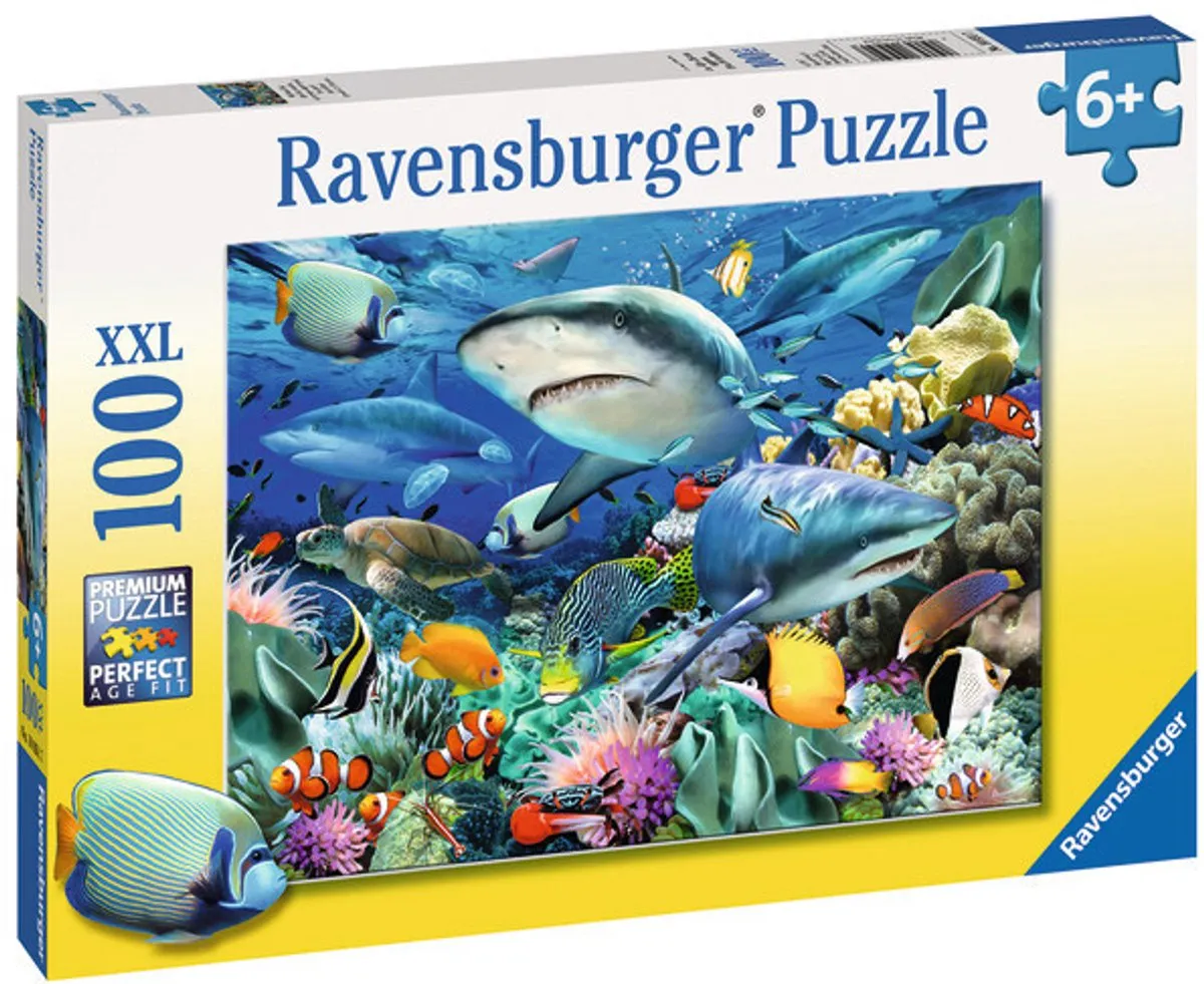 Ravensburger Haaienrif Puzzel 100 Stuks - Multicolor