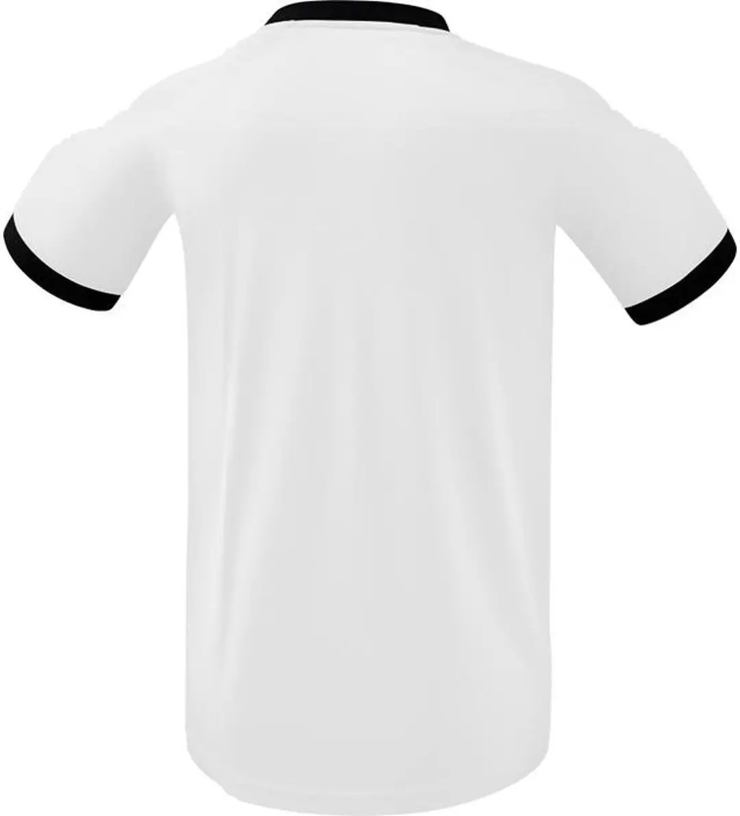 Erima Mantua Shirt Heren Korte Mouw - M - Wit/Zwart
