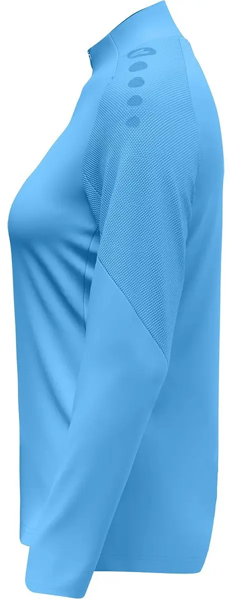 JAKO Light Flow Ziptop Dames - XL - Hemelsblauw